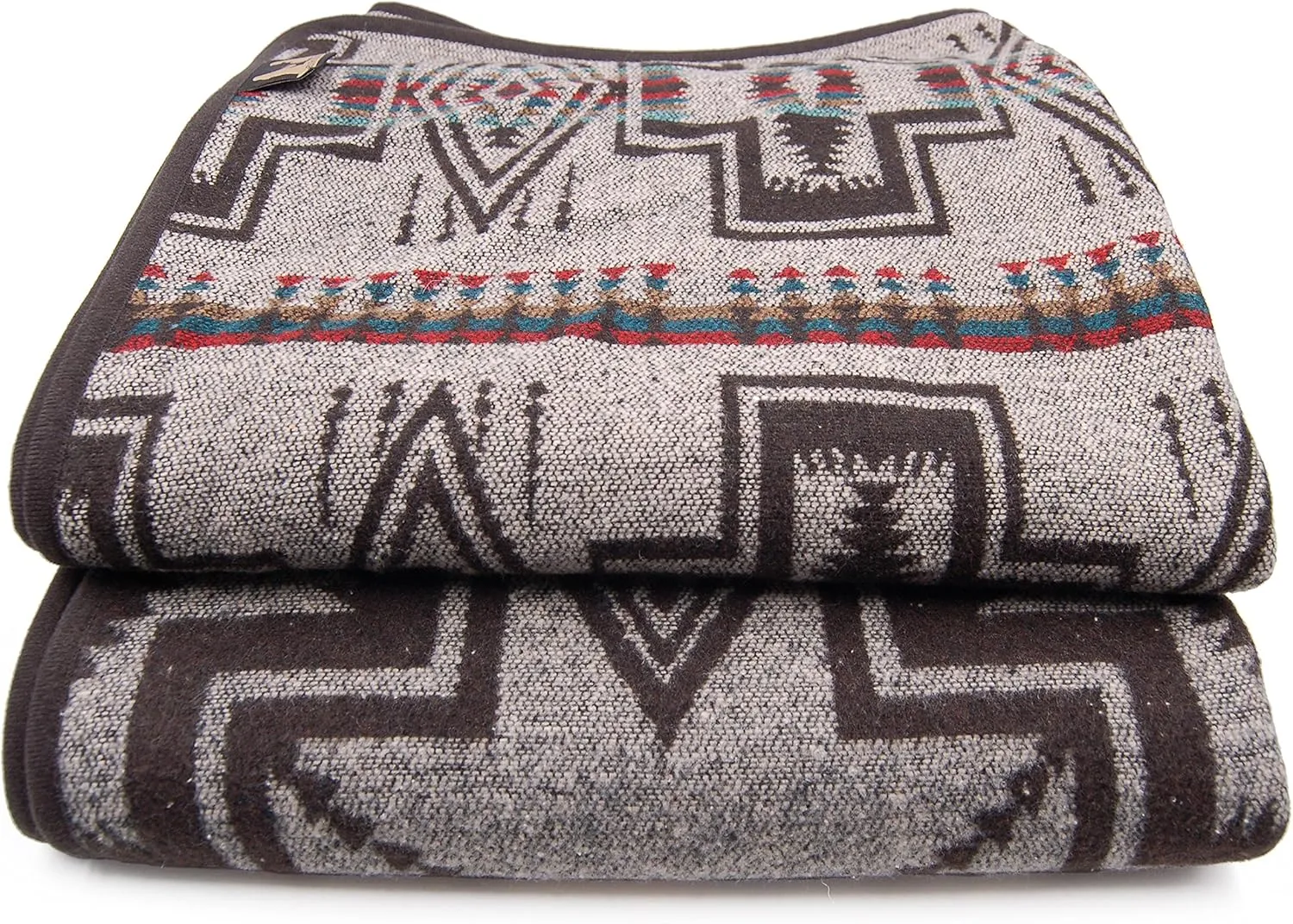 Ruth&Boaz Outdoor Wool Blend Blanket Inka Pattern