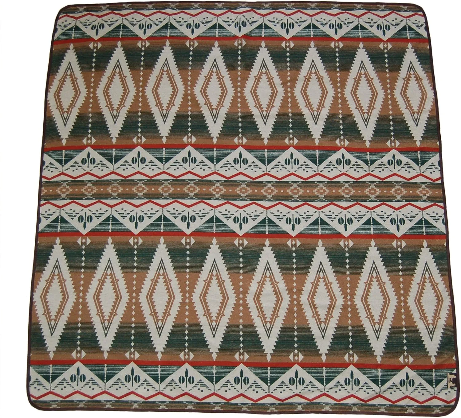 Ruth&Boaz Outdoor Wool Blend Blanket Inka Pattern