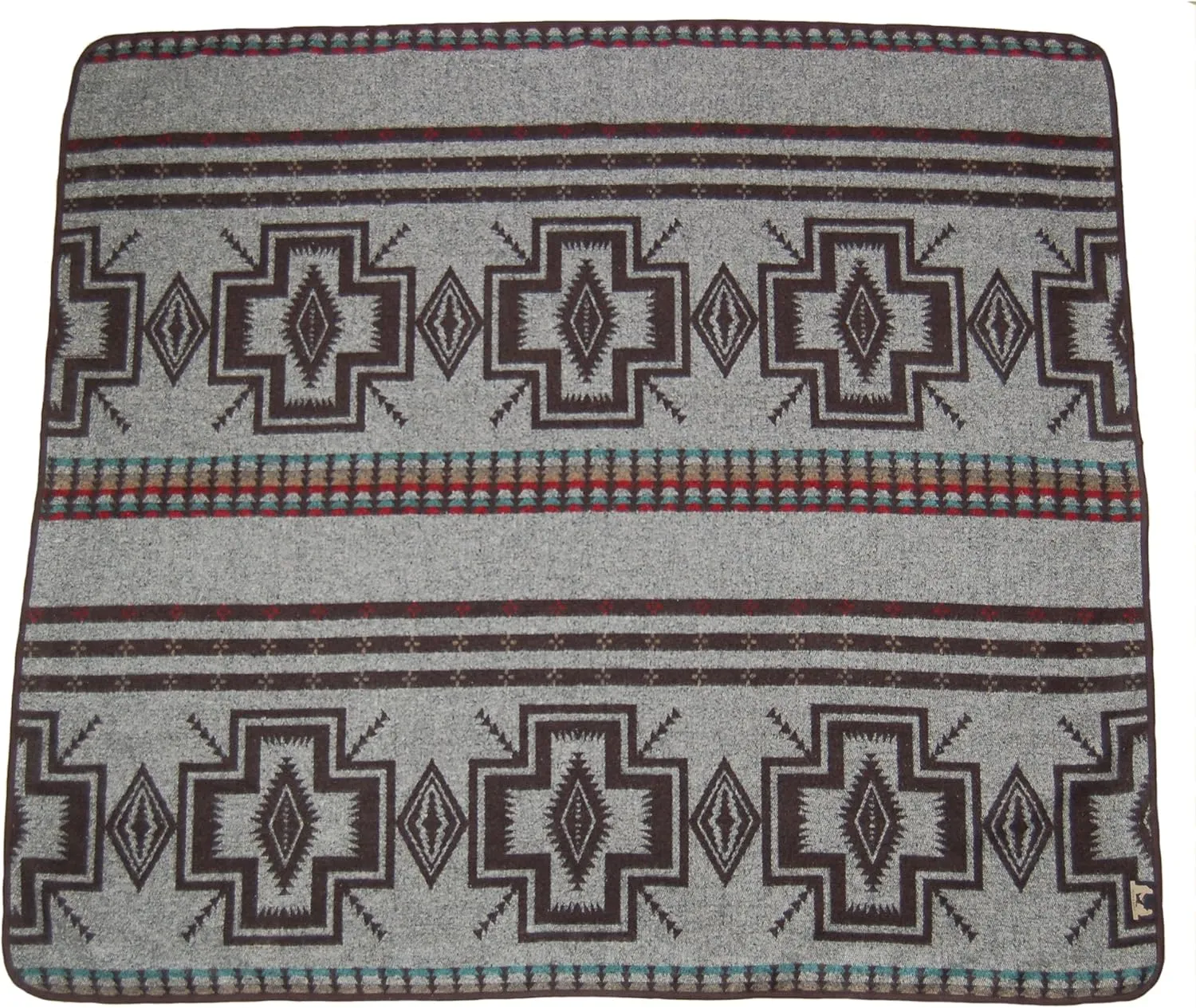 Ruth&Boaz Outdoor Wool Blend Blanket Inka Pattern