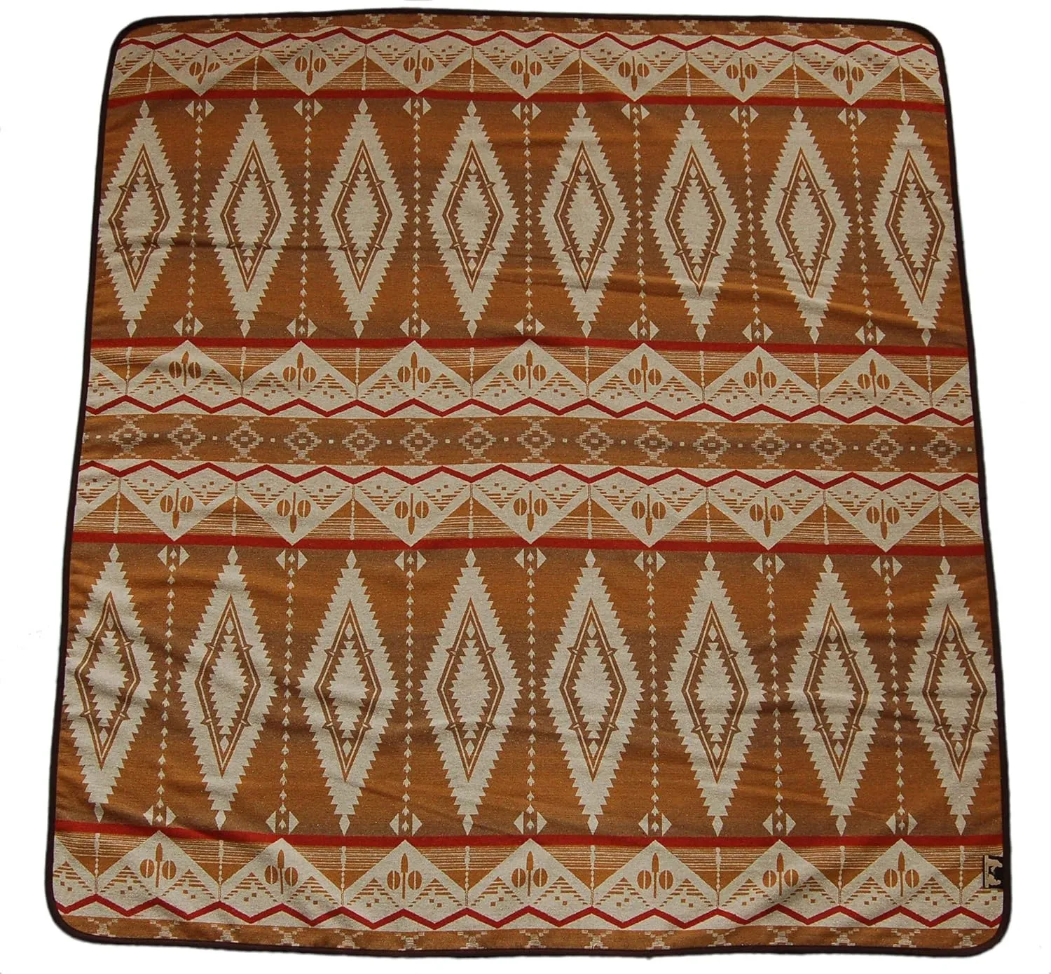 Ruth&Boaz Outdoor Wool Blend Blanket Inka Pattern