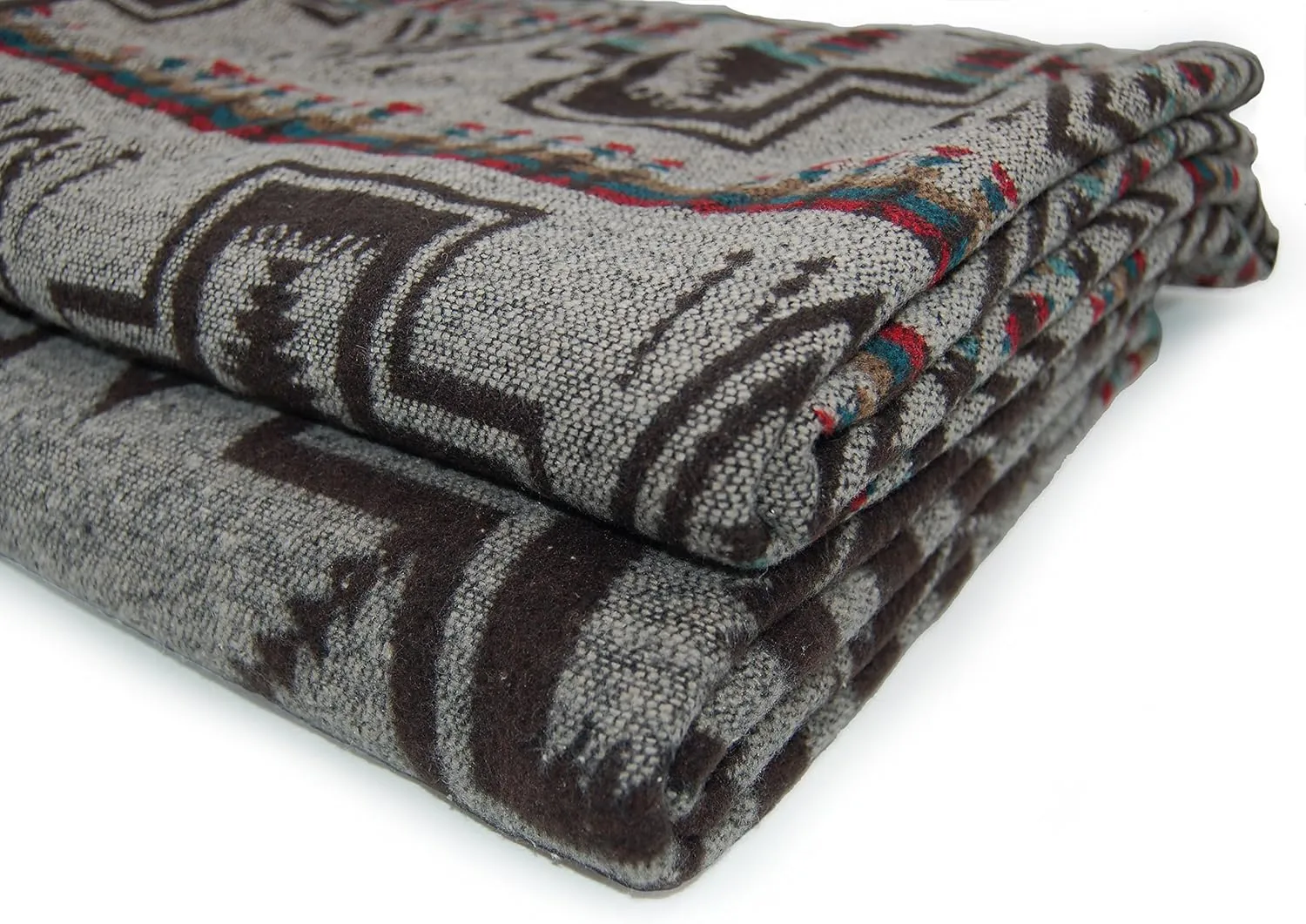 Ruth&Boaz Outdoor Wool Blend Blanket Inka Pattern
