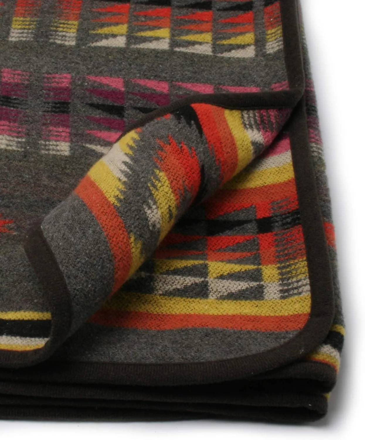 Ruth&Boaz Outdoor Wool Blend Blanket Inka Pattern