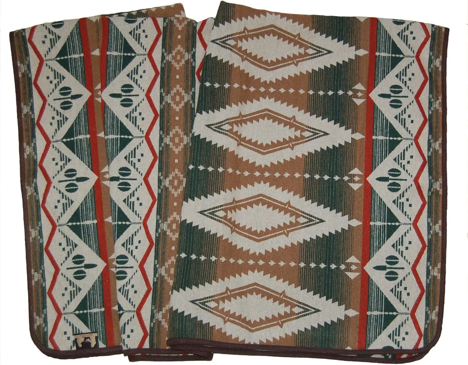 Ruth&Boaz Outdoor Wool Blend Blanket Inka Pattern