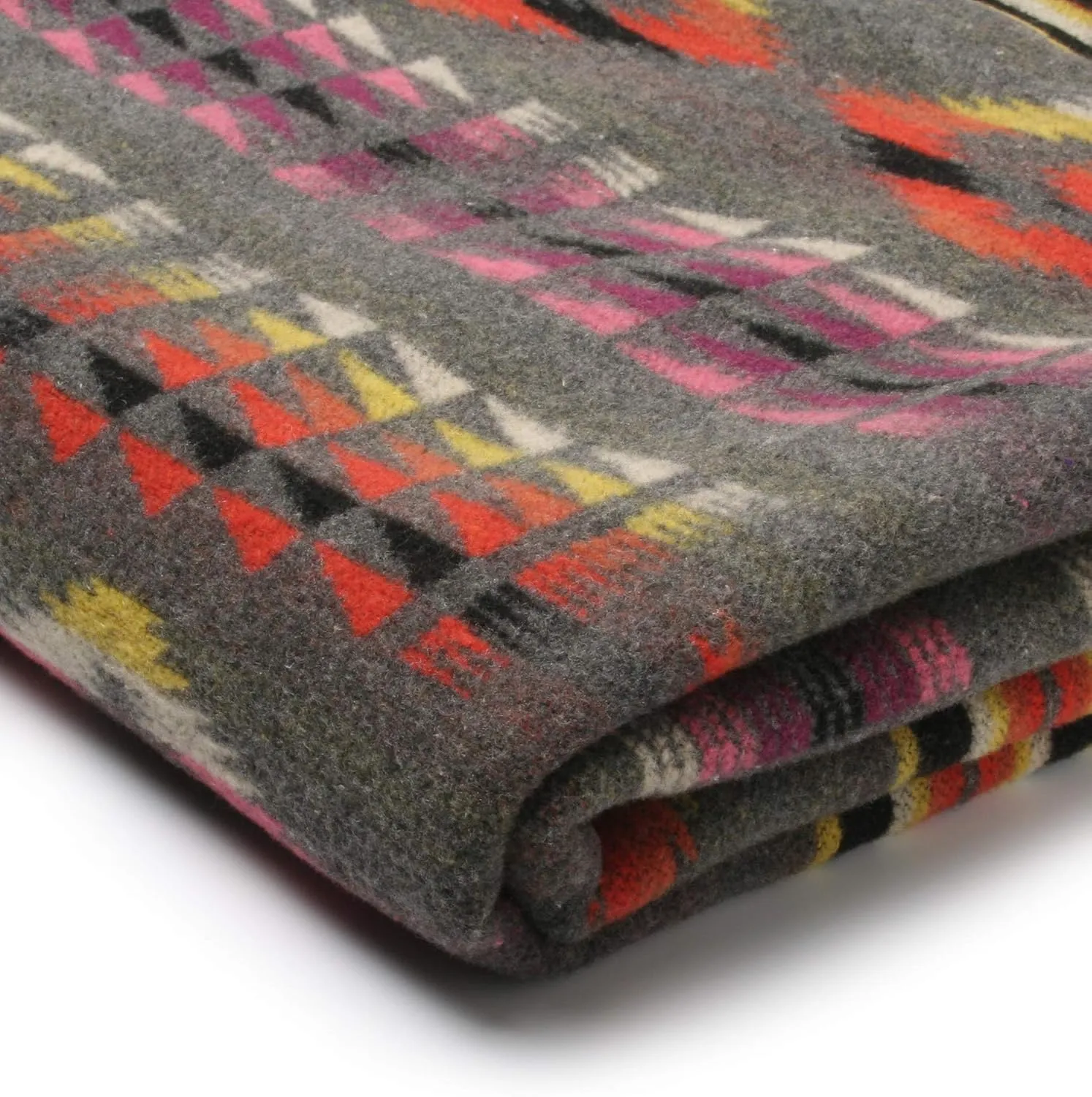 Ruth&Boaz Outdoor Wool Blend Blanket Inka Pattern