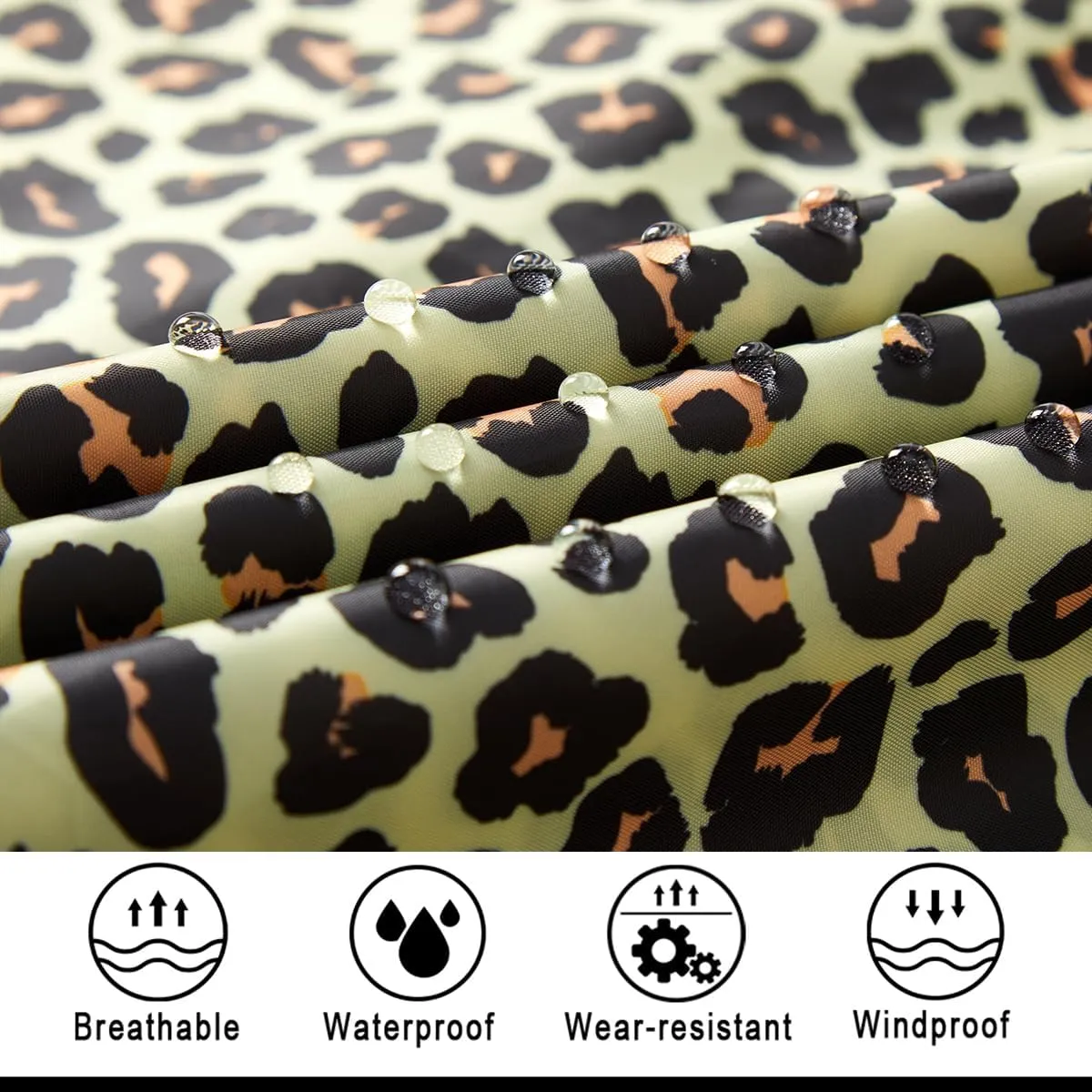 salamra Hooded Rain Poncho Waterproof Raincoat Jacket for Men/Women/Adults with Pocket