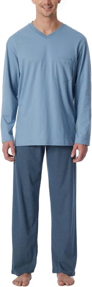 Schlafanzug Lang-Nightwear Men's Pyjama Set