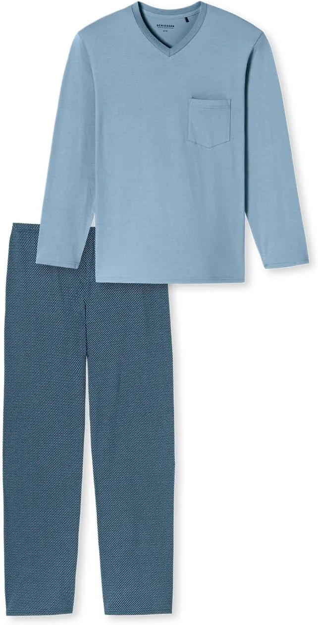 Schlafanzug Lang-Nightwear Men's Pyjama Set