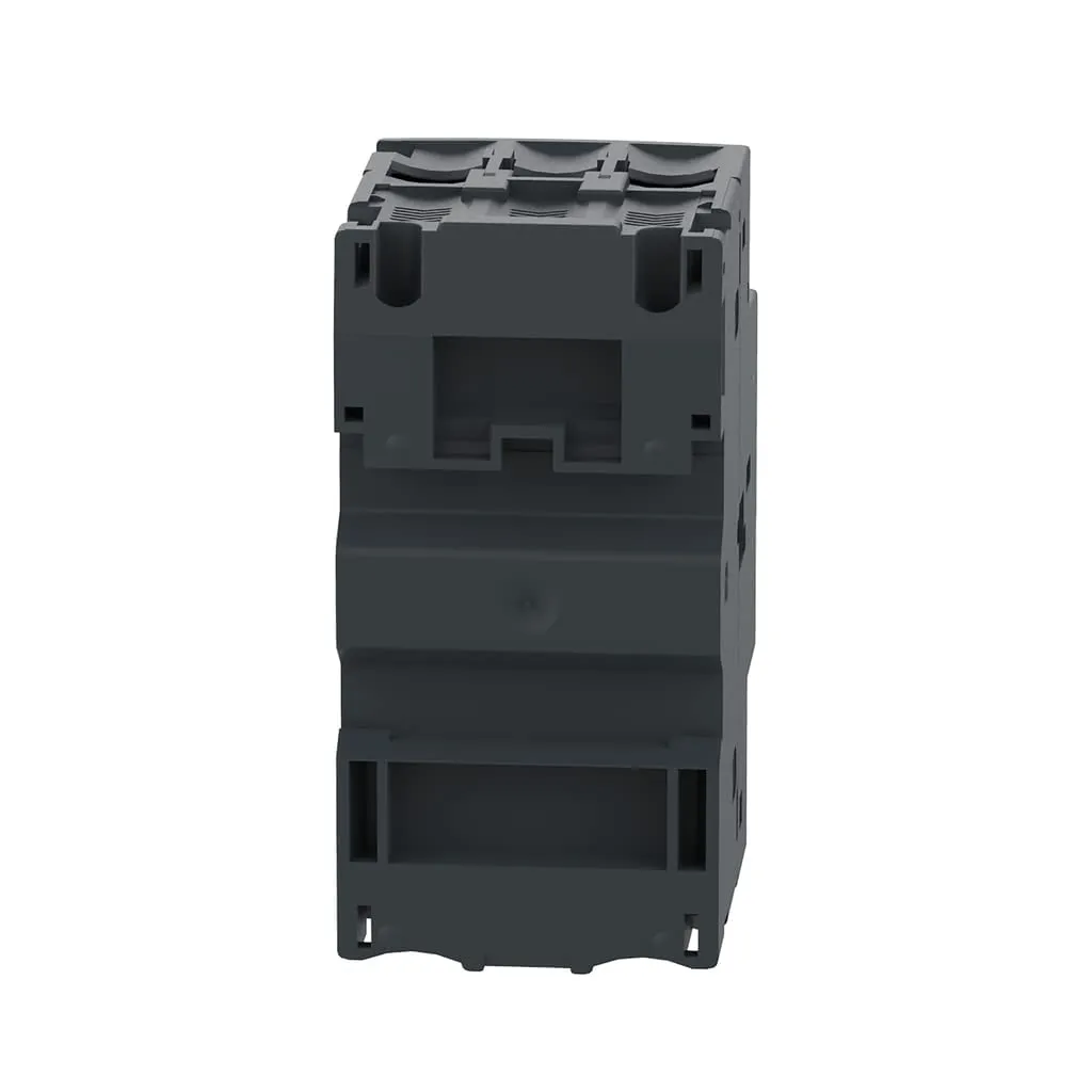 Schneider Electric GP2E10 Easy TeSys 3 Phase Manual Thermal Magnetic Motor Starter, 3 Pole, Screw Clamp Terminals, Push Button, 4-6.3 Amps