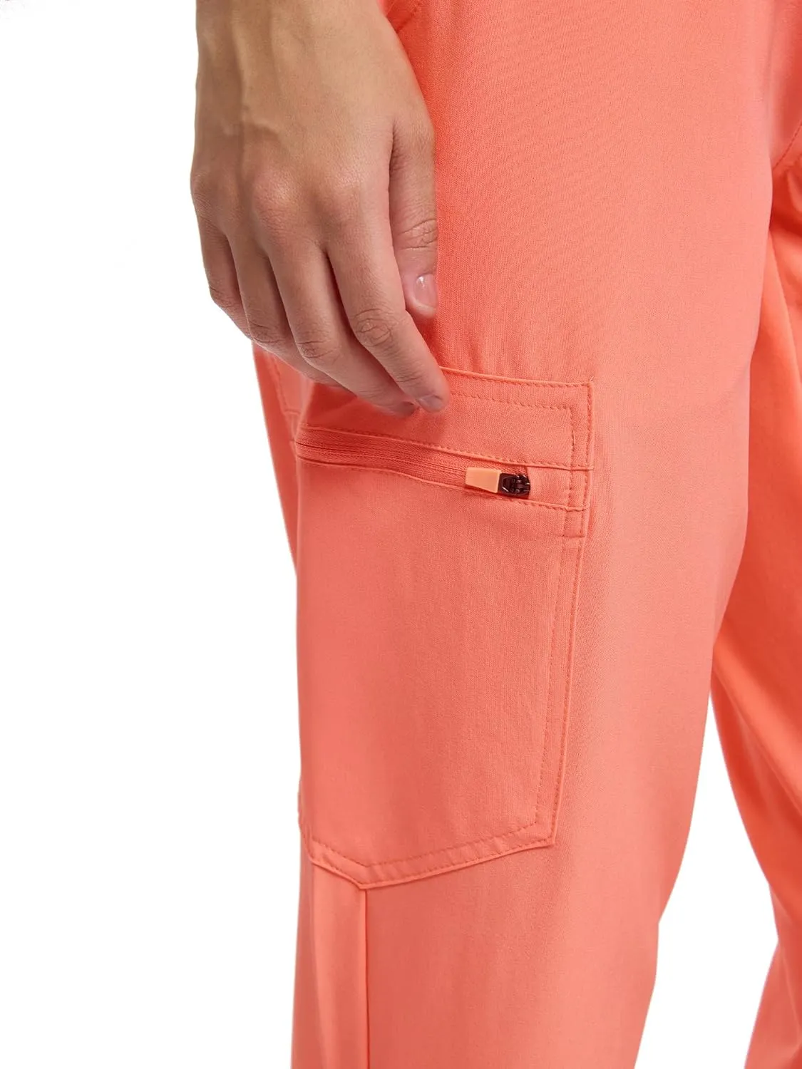 Scrubs for Women, Stretchy Yoga Pants with 5 Pockets, Cargo Jogger Scrub Pants for Women