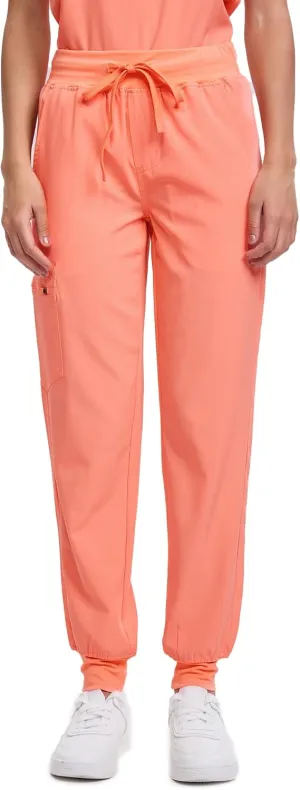 Scrubs for Women, Stretchy Yoga Pants with 5 Pockets, Cargo Jogger Scrub Pants for Women