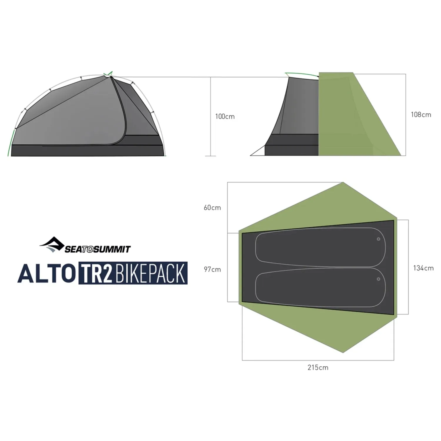 Sea to Summit Alto TR2 Bikepack Tent