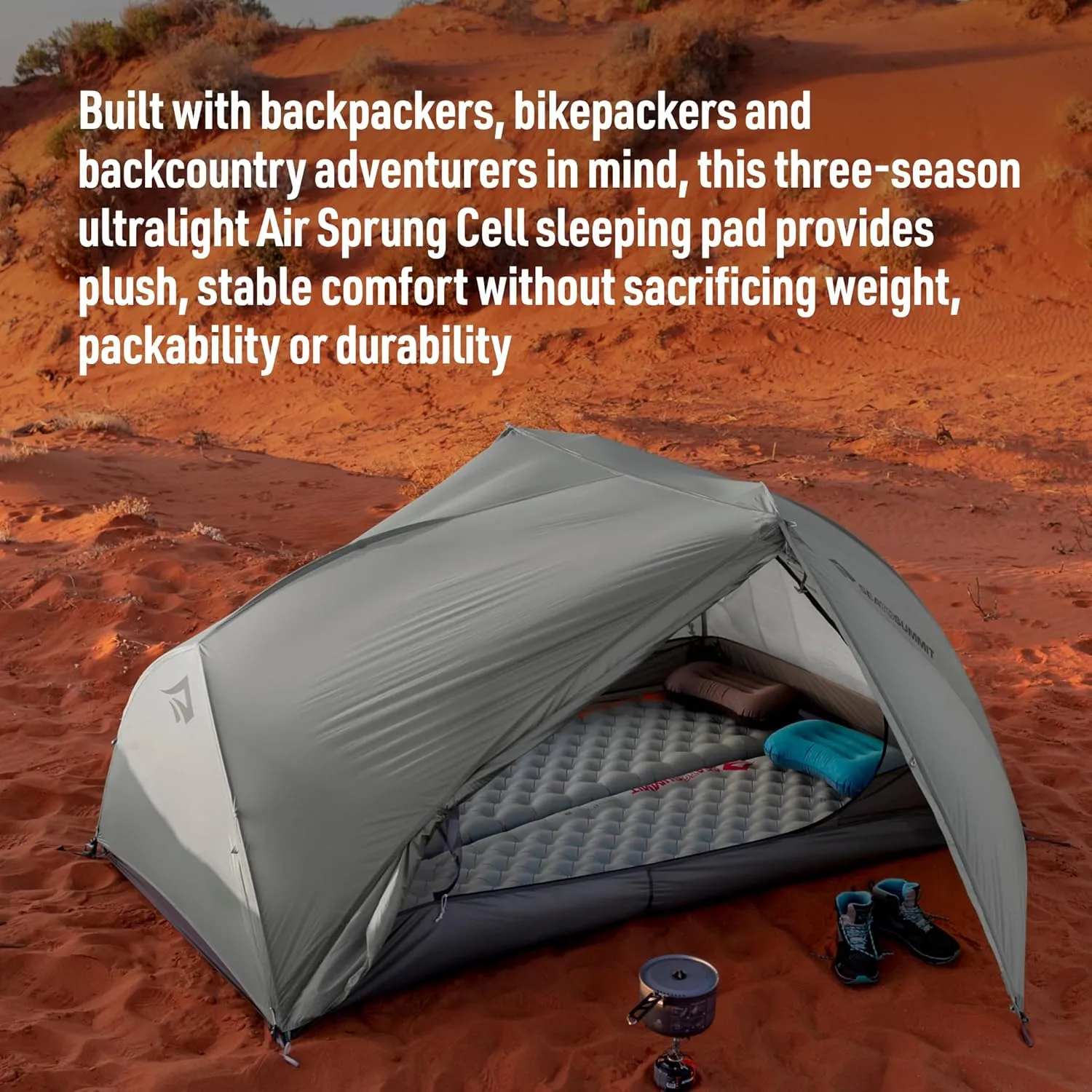 Sea to Summit Ether Light XR Insulated Sleeping Pad, Rectangular - Regular (72 x 25 x 4 inches)