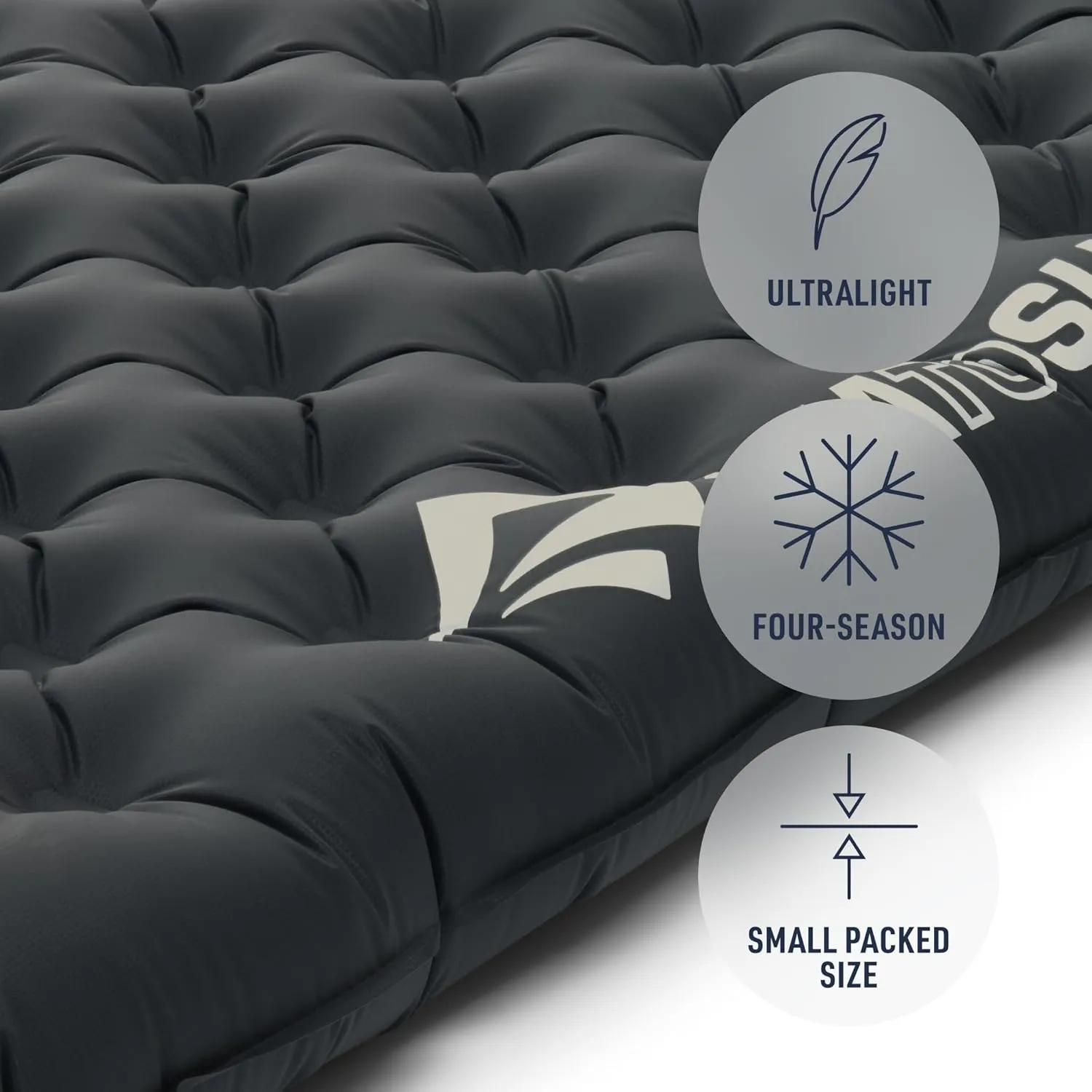 Sea to Summit Ether Light XR Pro Insulated Sleeping Pad, Tapered - Regular (72 x 21.5 x 4 inches)