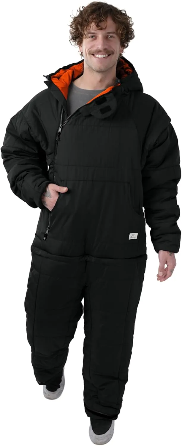 Selk'bag SWYTCH Lite Wearable Sleeping Bag & Jacket | 2-in-1 Convertible, Lightweight, Eco-Friendly for Camping, Travel, Festivals & Everyday Use | Temp Rated 40°F