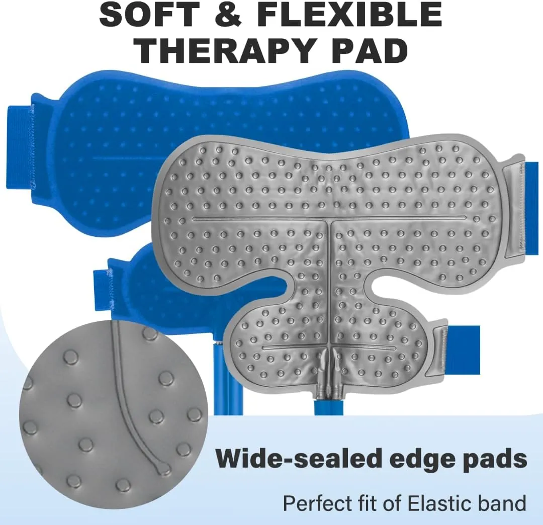 Shoulder Ice Machine Rotator Cuff Cold Therapy, Ice Machine for Shoulder After Surgery Post-Surgery Care, Timer, Compression Pad 9-Quart