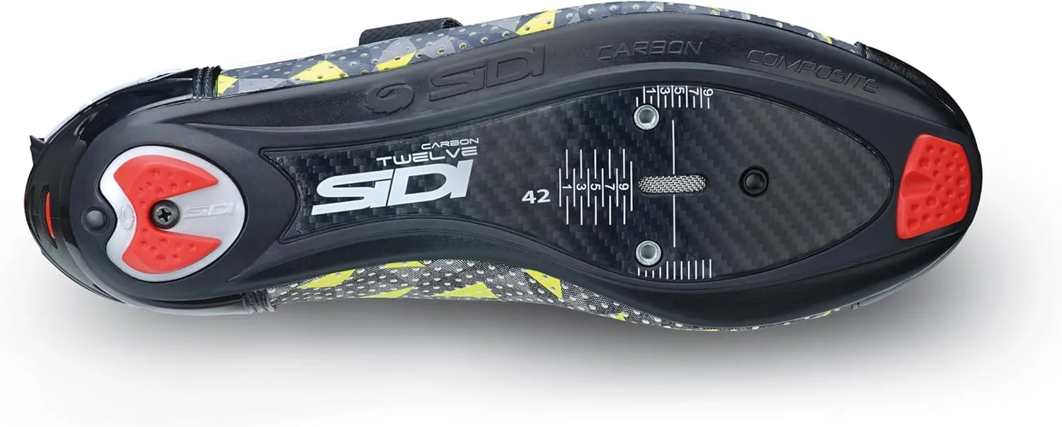 SiDI | Cycling Shoes, Professional Men's Triathlon Bike Shoes T-5 AIR, Highly Secure Velcro Closure