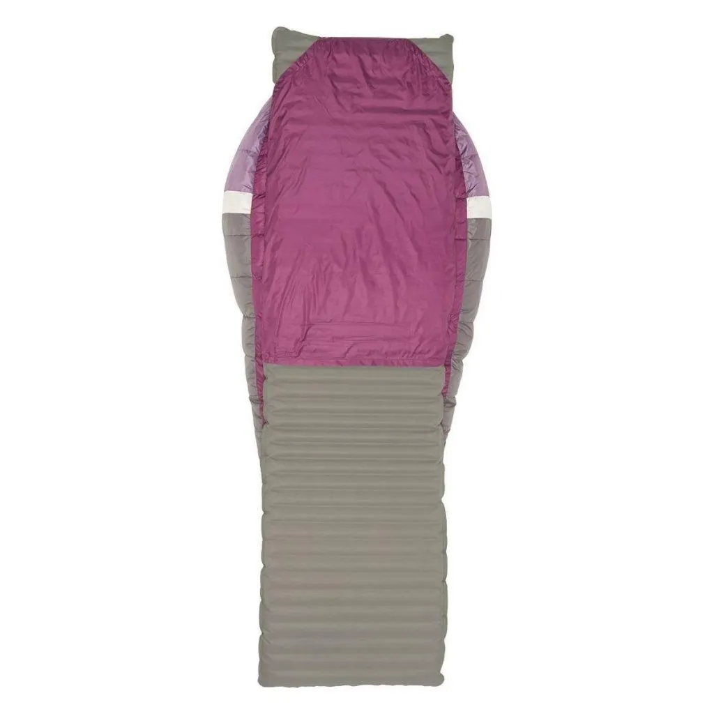 Sierra Designs Women's Backcountry Bed 650F 20° Degree Down Sleeping Bag - Purple