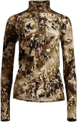 SITKA Gear Women's CORE Merino 220 Half-Zip Pullover, Big Game Subalpine, Large (600221-SA-L)