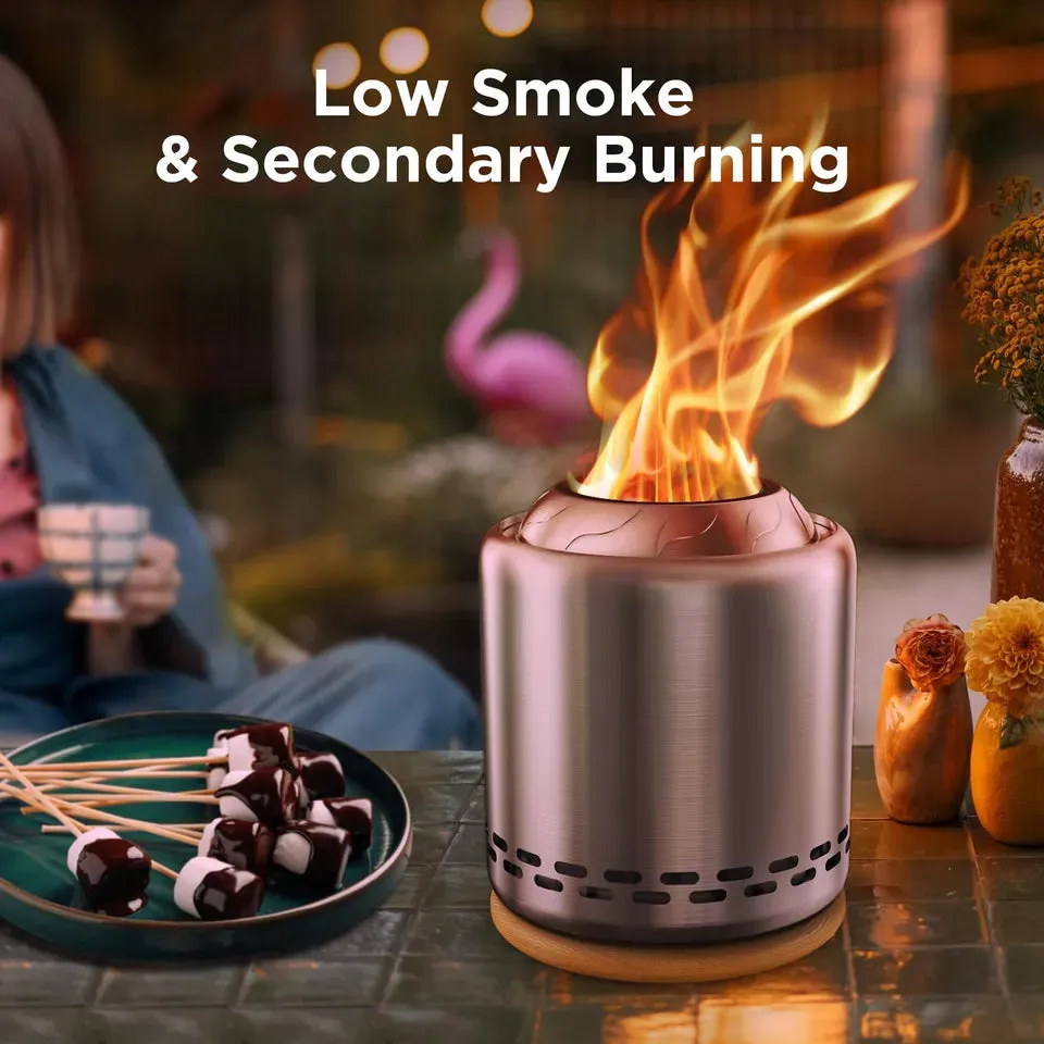 Smokeless Outdoor Fire Pit