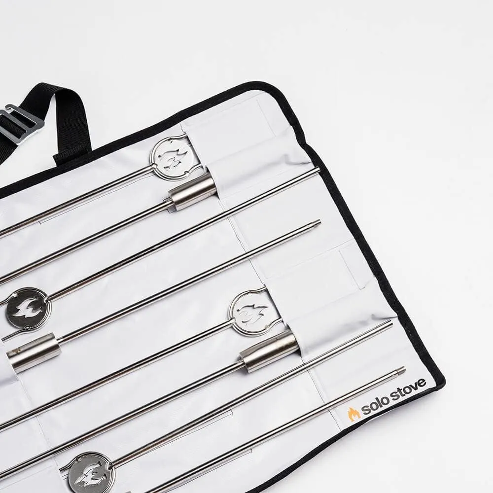 Solo Stove Roasting Sticks and Fire Pit Poker & Tongs
