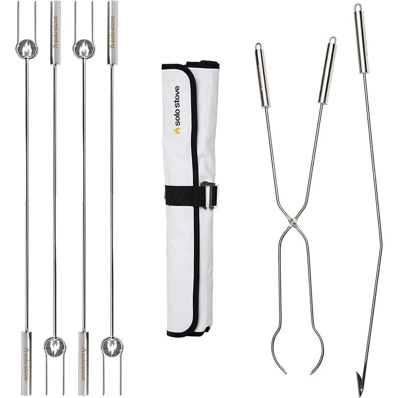Solo Stove Roasting Sticks and Fire Pit Poker & Tongs