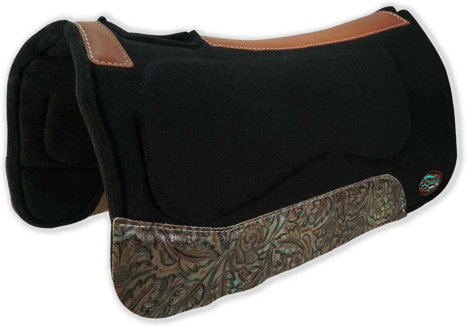 Southwestern Equine OrthoRide All Purpose Trail Riding Black Saddle Pad