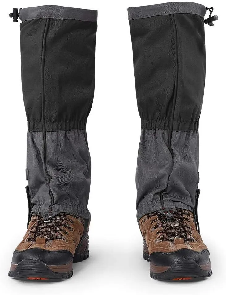 Sports Shoe Boots Cover, 1 Pair Outdoor Waterproof Sports Climbing Hiking Legging Gaiters Shoe Boots Cover for Adult4#