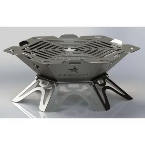 Sporty Hexagonal Fire Pit DXF for CNC | Dallas Cowboys Logo