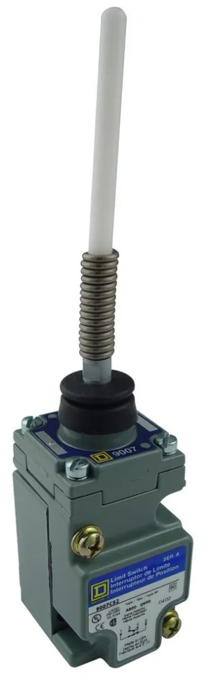 Square D by Schneider Electric 9007C52J Heavy Duty Nema Limit Switch, Compact Size, 1 Pole, Wobble Stick Delrin Head
