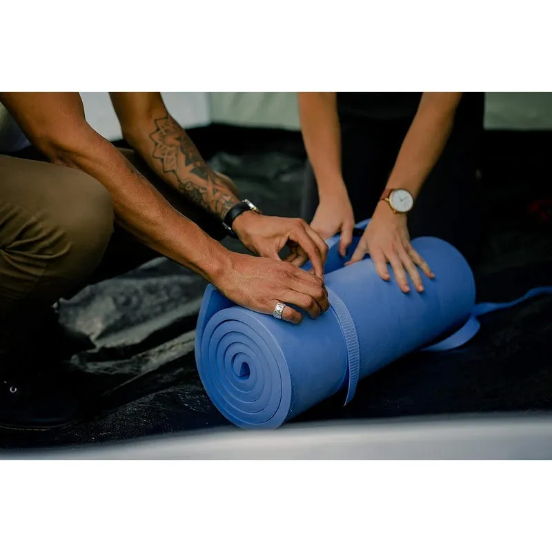 Stansport Packlite Sleeping Pad - Blue - Deluxe - 72 x 19 x 5/8