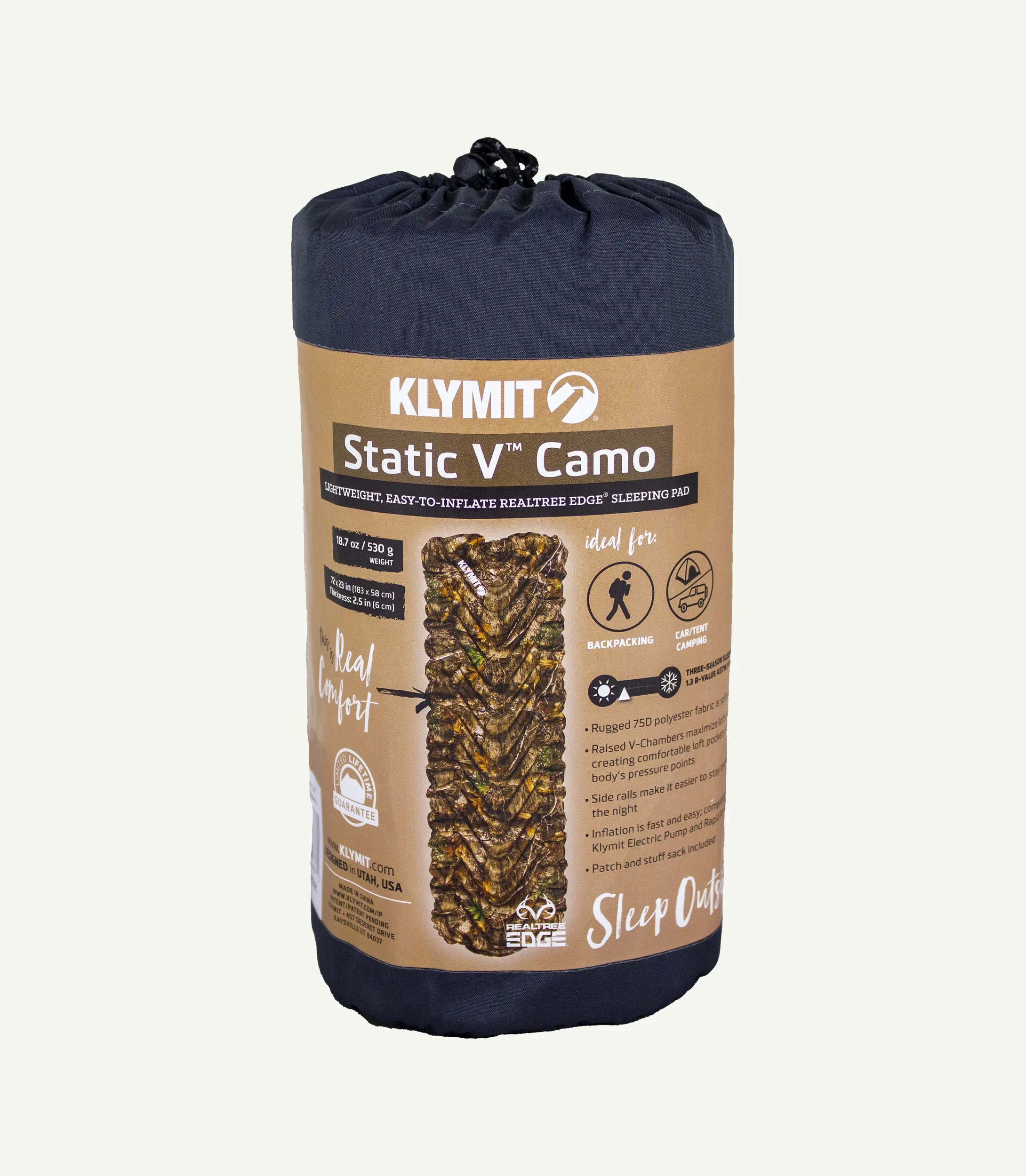 Static V™ Realtree Edge Camo Sleeping Pad