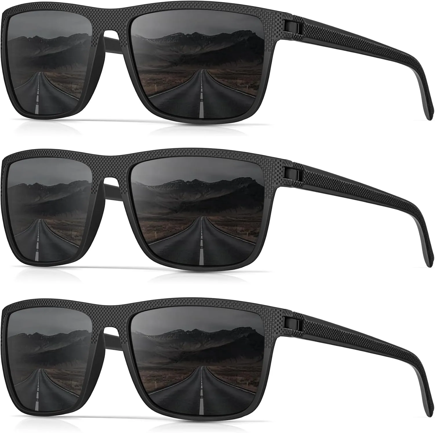 Sunglasses-Men Polarized Mens Sunglasses: Classic Women Sun Glasses UV Protection for Fishing Driving Golf