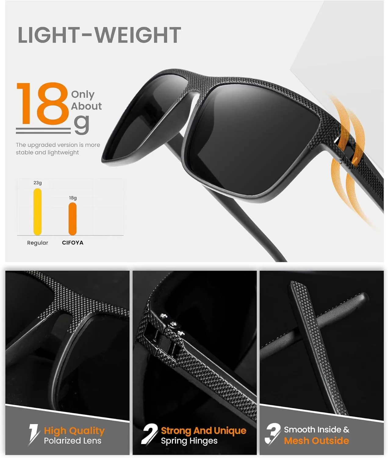 Sunglasses-Men Polarized Mens Sunglasses: Classic Women Sun Glasses UV Protection for Fishing Driving Golf