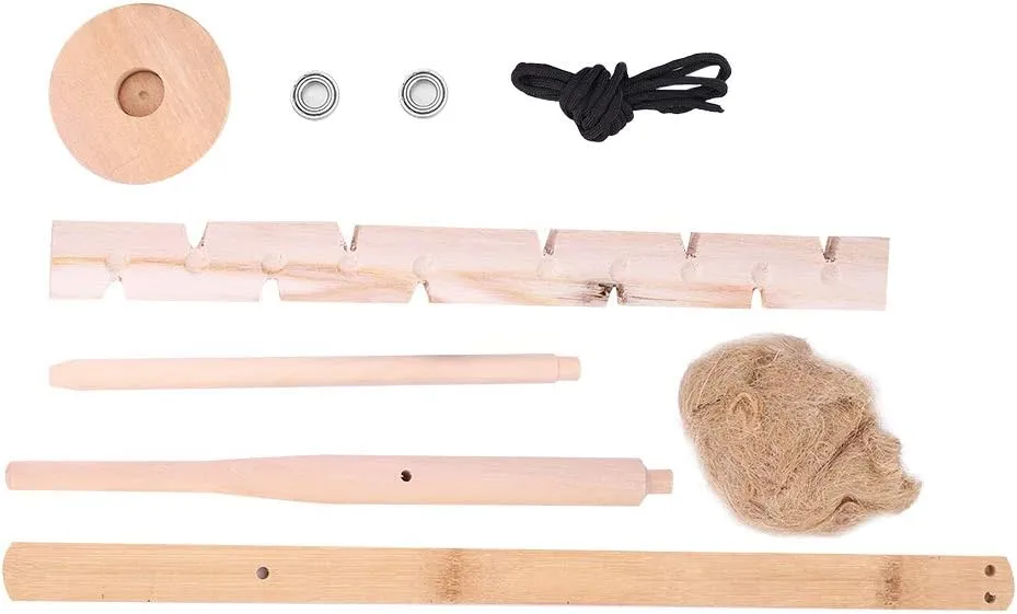 Survival Accessory Wood Drilling Fire Making Tool - EasytoUse Ignitor for Camping, Hiking - 1 Set