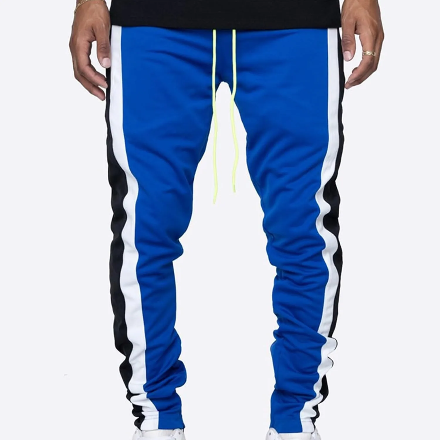 Sweatpants for Men Performance Relaxed Fit Casual Fashion Athletic Sport Drawstring Pants Trendy 2024 Joggers