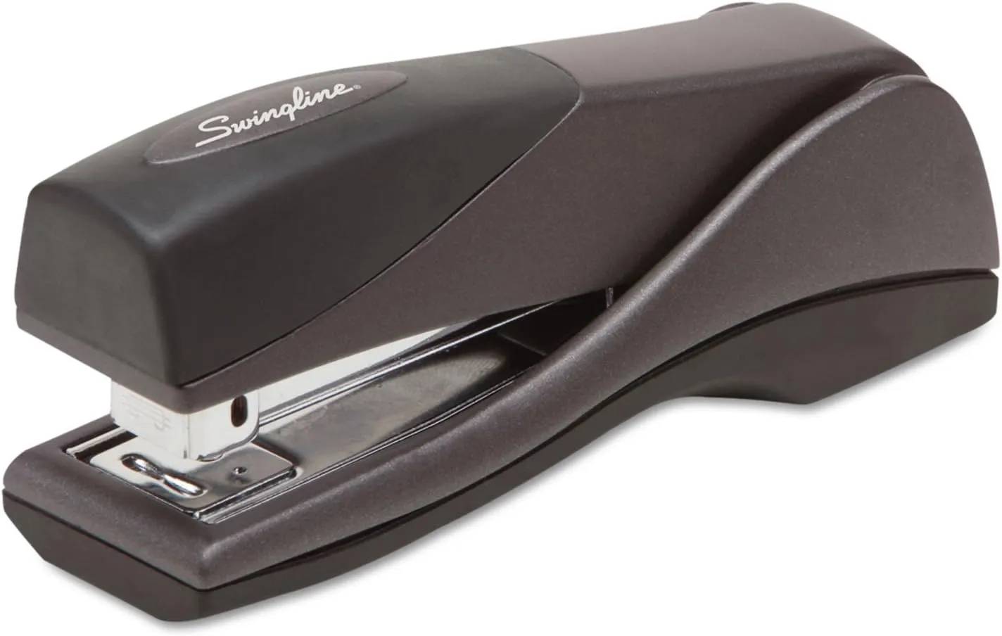 Swingline Stapler, 25 Sheet Capacity, Optima Grip, Jam Free, Compact, Ergonomic Cushion Grip, Metal, Black (87815)