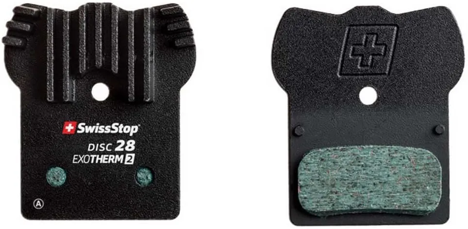 Swissstop Exotherm 2 D28 - Shimano XTR, XT/SLX, FSA, Black