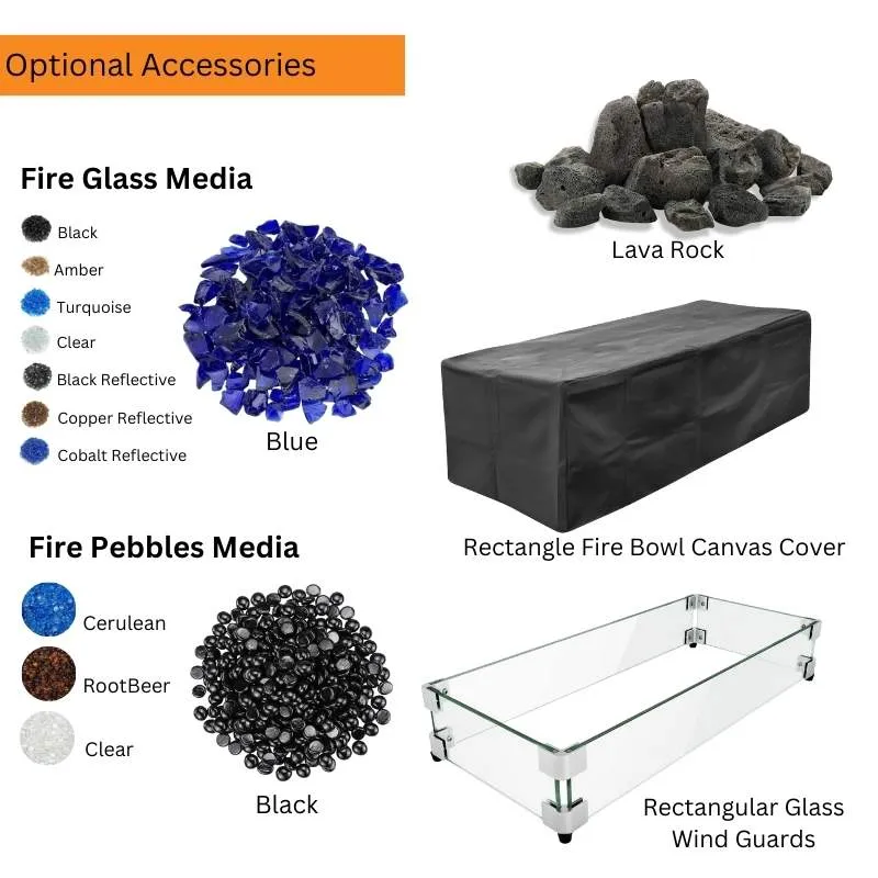 The District Fire Pit - GFRC Concrete | 72"