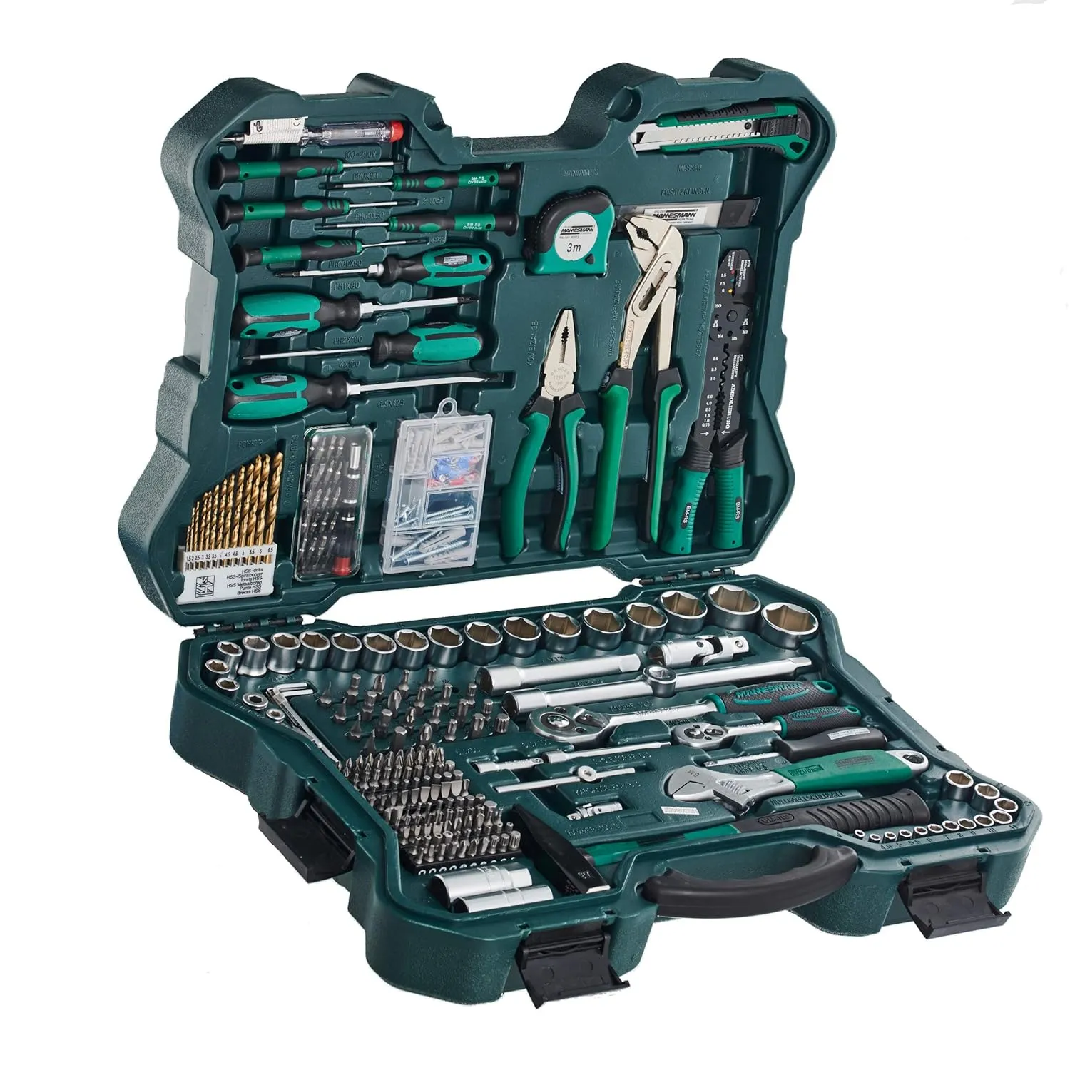 Tool Set (303 Pieces) by Brder Mannesmann