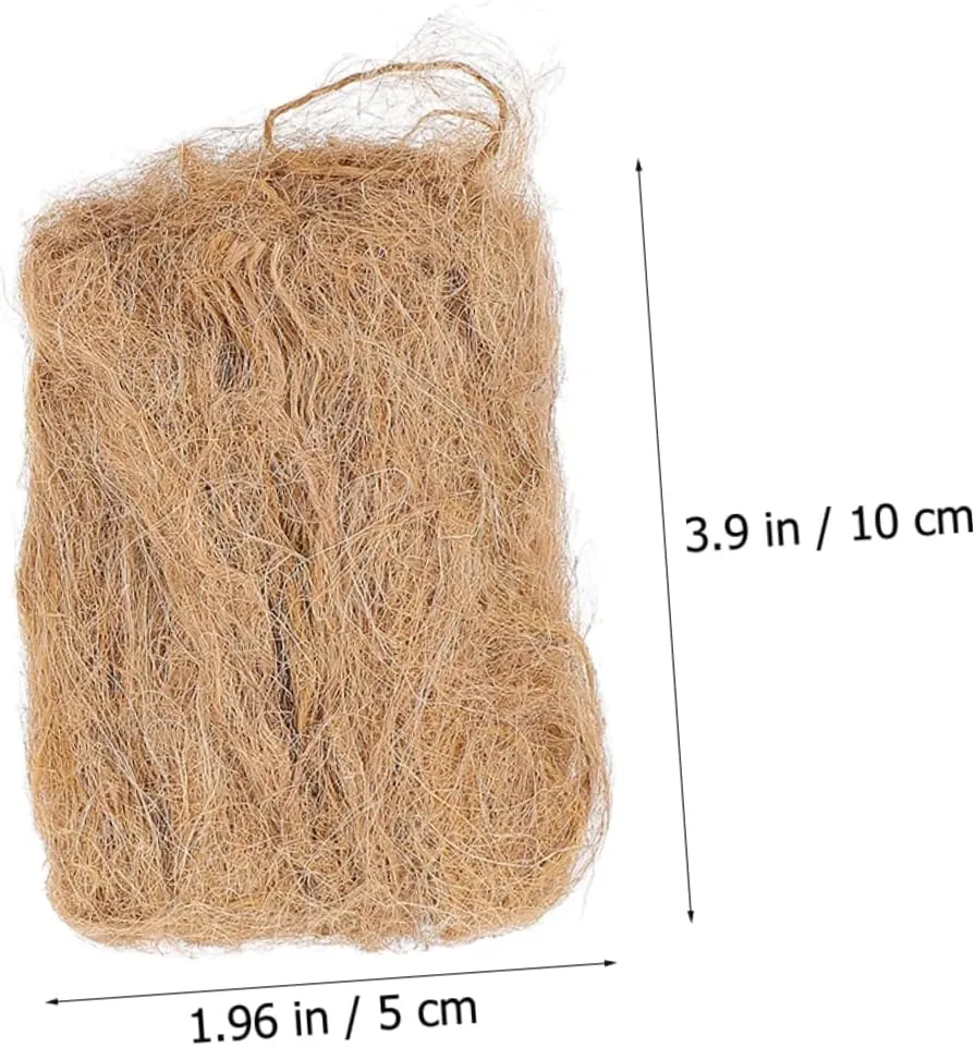 Toyvian 5sets Jute Fire Starters Essential Survival Accessory for Camping Hiking BBQ Outdoor Cooking Easy to Use Suitable for All Weather Conditions 3pcs*5