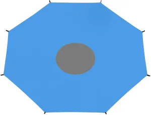Trampoline Cover Fit for 14ft with 8 Poles, Anti-UV Oxford Cloth Trampoline Shade Cover with Mesh Skylight, Easy to Install Trampoline Canopy for Outdoor Backyard Playground, Trampoline Cover