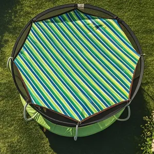 Trampoline Cover for Trampoline Outdoor, Vintage Trampolines Shade Cover, for 6/8/10/12/14/15 Ft, Waterproof UV Weather Resistant Canopy for Outdoor Backyard Garden Use