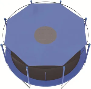 Trampoline Shade Cover for 8FT 10FT 12FT 14FT Trampoline, Sunproof Canopy for Outdoor Trampoline