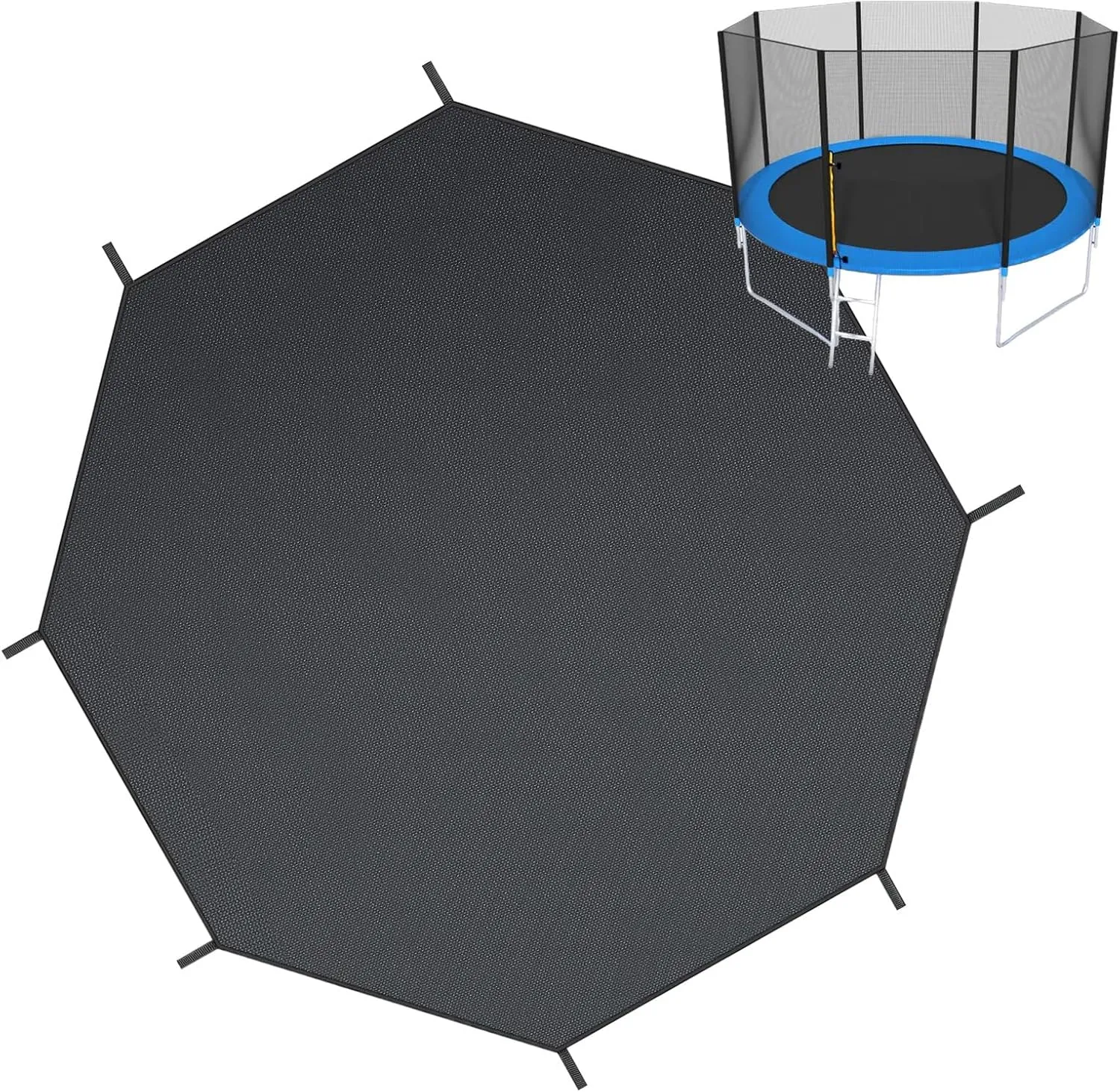 Trampoline Tent Cover,Waterproof Trampoline Top Shade Cover | Waterproof Sunshade Easy to Install Replacement Part for Garden, Backyard & Playground
