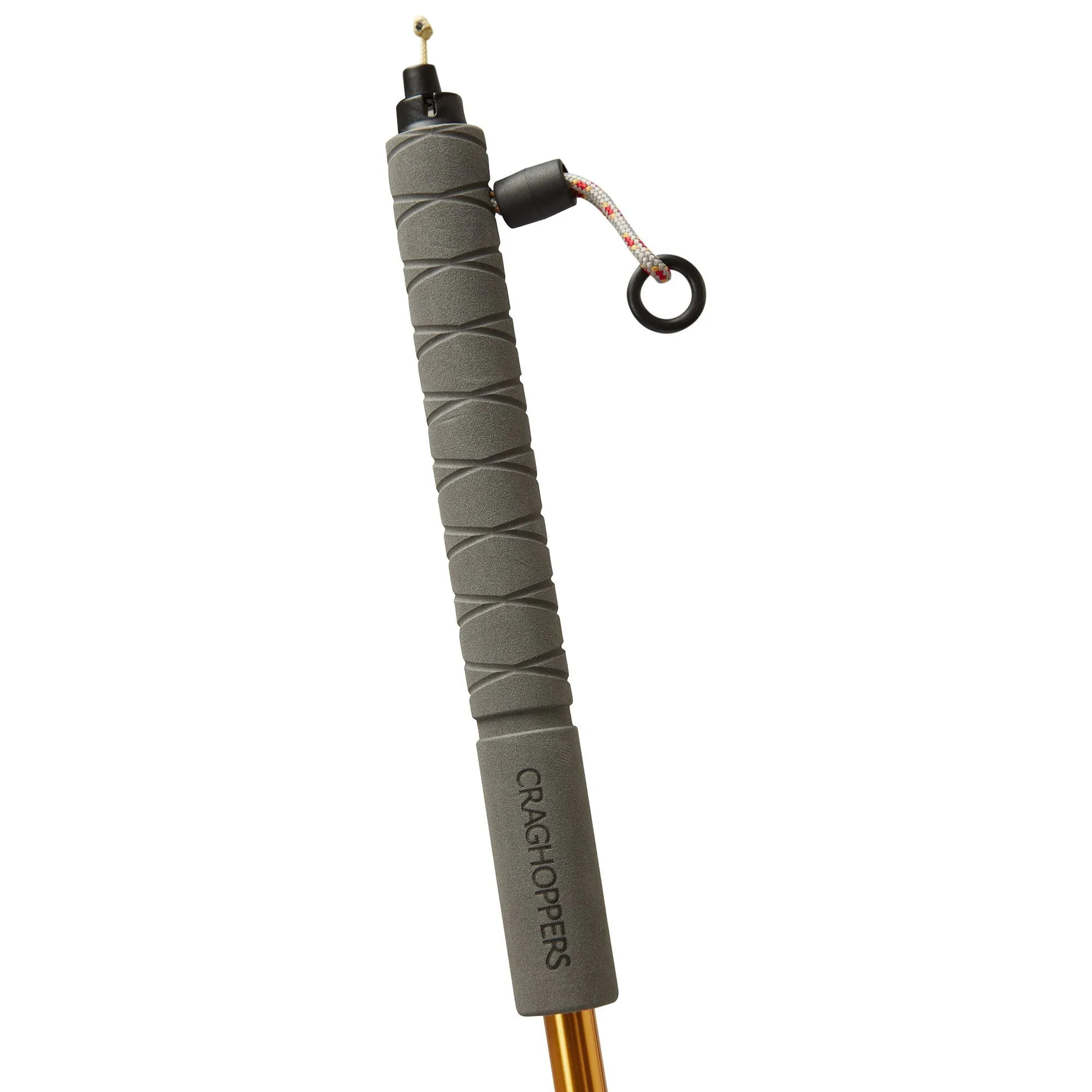 Treklite Compact Walking Poles - Anodised Yellow/Anodised Grey