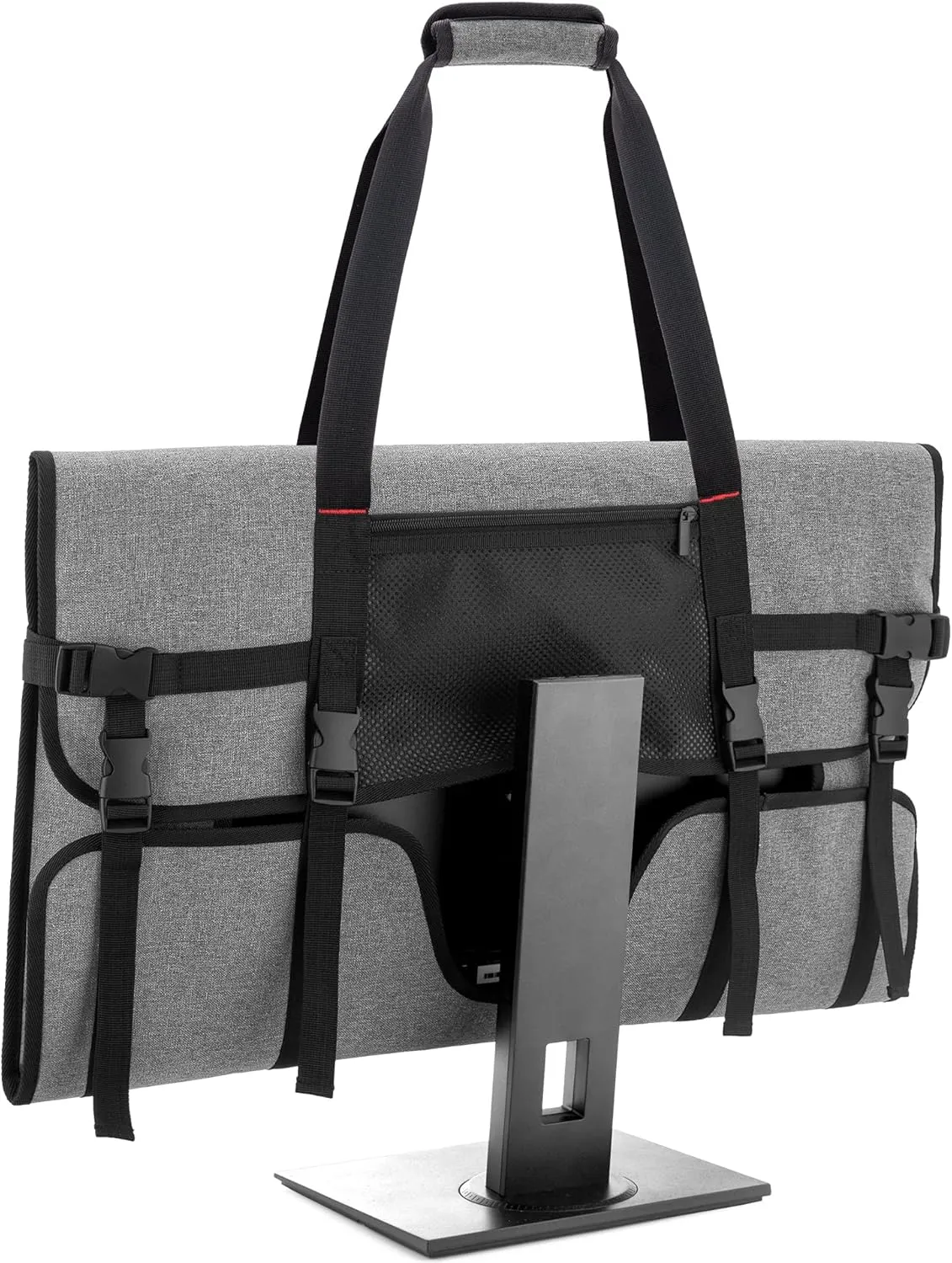 Trunab Carrying Case for 24" Monitors/LCD Screens Compatible with iMac 21.5"/24", Protective Monitor Travel Bag with Padded Velvet Lining (Patented Design)