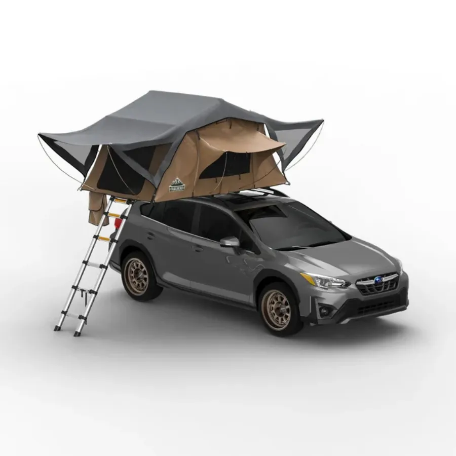 Tuff Stuff Overland Trailhead Rooftop Tent, 2 Person, Tan