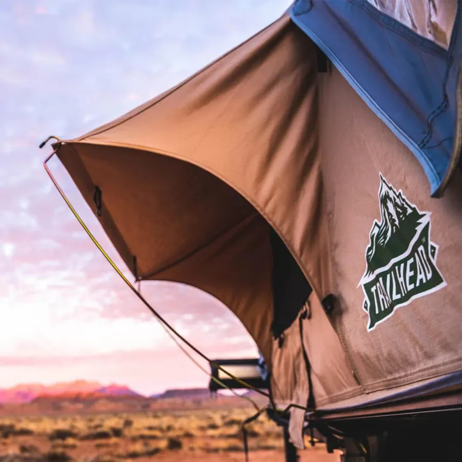 Tuff Stuff Overland Trailhead Rooftop Tent, 2 Person, Tan