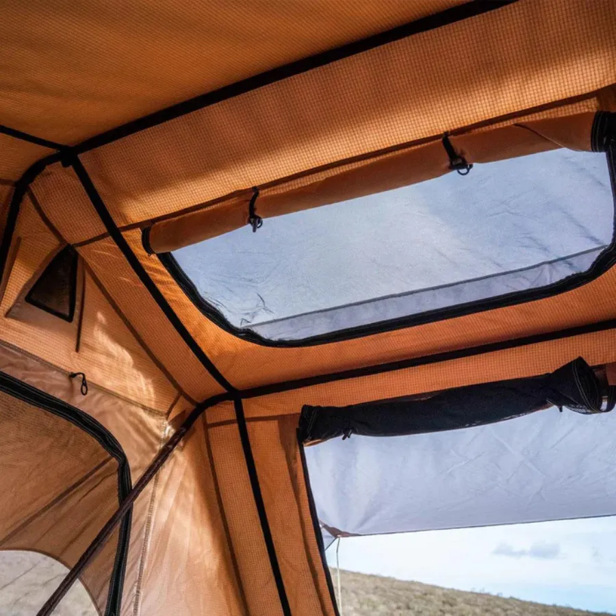 Tuff Stuff Overland Trailhead Rooftop Tent, 2 Person, Tan