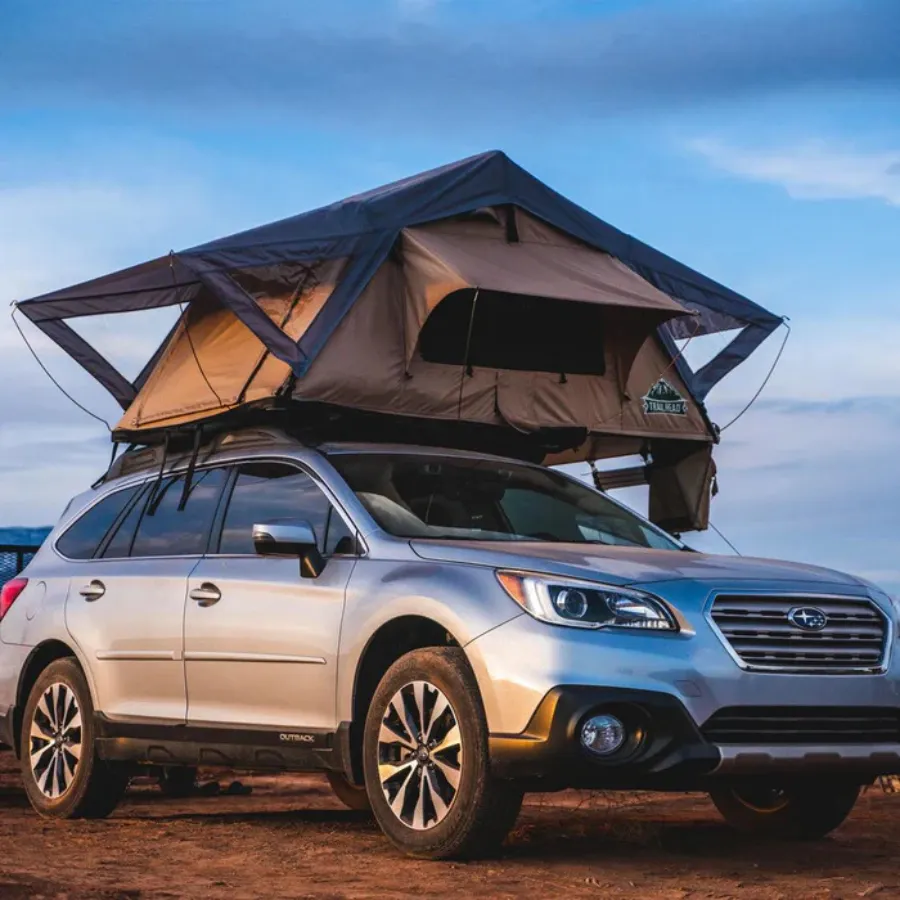 Tuff Stuff Overland Trailhead Rooftop Tent, 2 Person, Tan